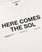 Camiseta blanca classic sol Ida sostenible - silueta 3