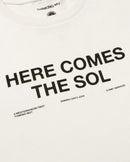 Camiseta blanca classic sol Ida sostenible - silueta 3