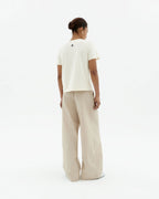Camiseta blanca classic sol Ida sostenible-4