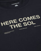 Camiseta navy classic sol Ida sostenible - silueta 3