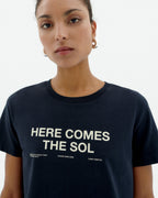 Camiseta navy classic sol Ida sostenible-3
