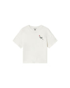 Camiseta bordada flor TM Lucia sostenible silueta - 1