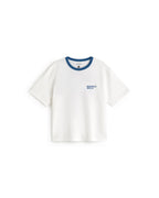 Camiseta contraste azul bodega sol Lucia sostenible silueta - 1