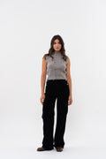 Pantalon Wide Worker - Noir - Femme