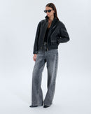 Veste Bryan noire en cuir_1