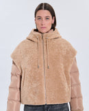 Doudoune Marguerite camel_2