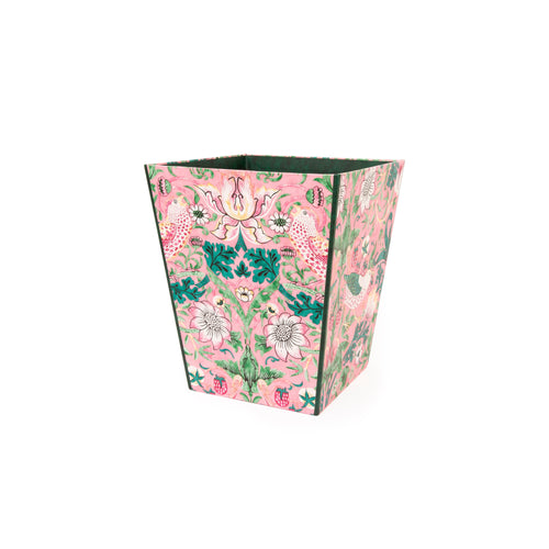 Cesta de papel tapiz - Lirio