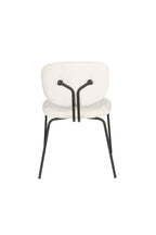 Button - Dining Chair - Polyester - Off White/Beige