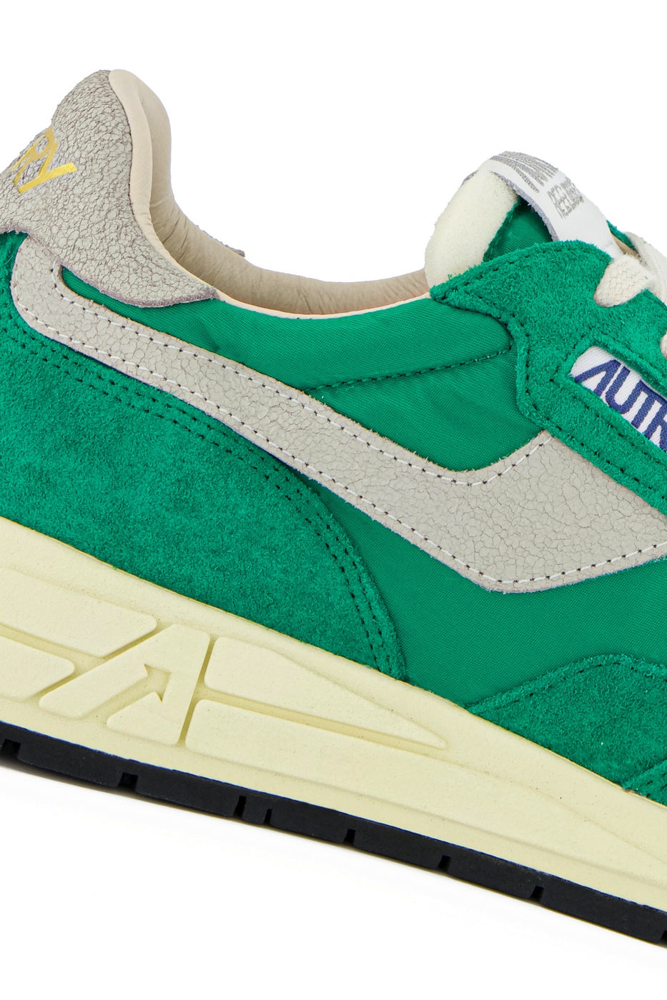 Autry - Reelwind Trainers - Nylon/Crack Wht/Green