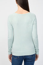 Classic L/S Raglan Sweatshirt - Lucite Pigment - Women's