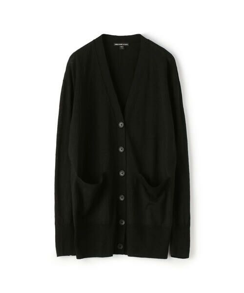 James Perse - Button Up Cardigan - Black - Women
