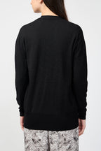 Buttoned Cardigan - Celadon - Women
