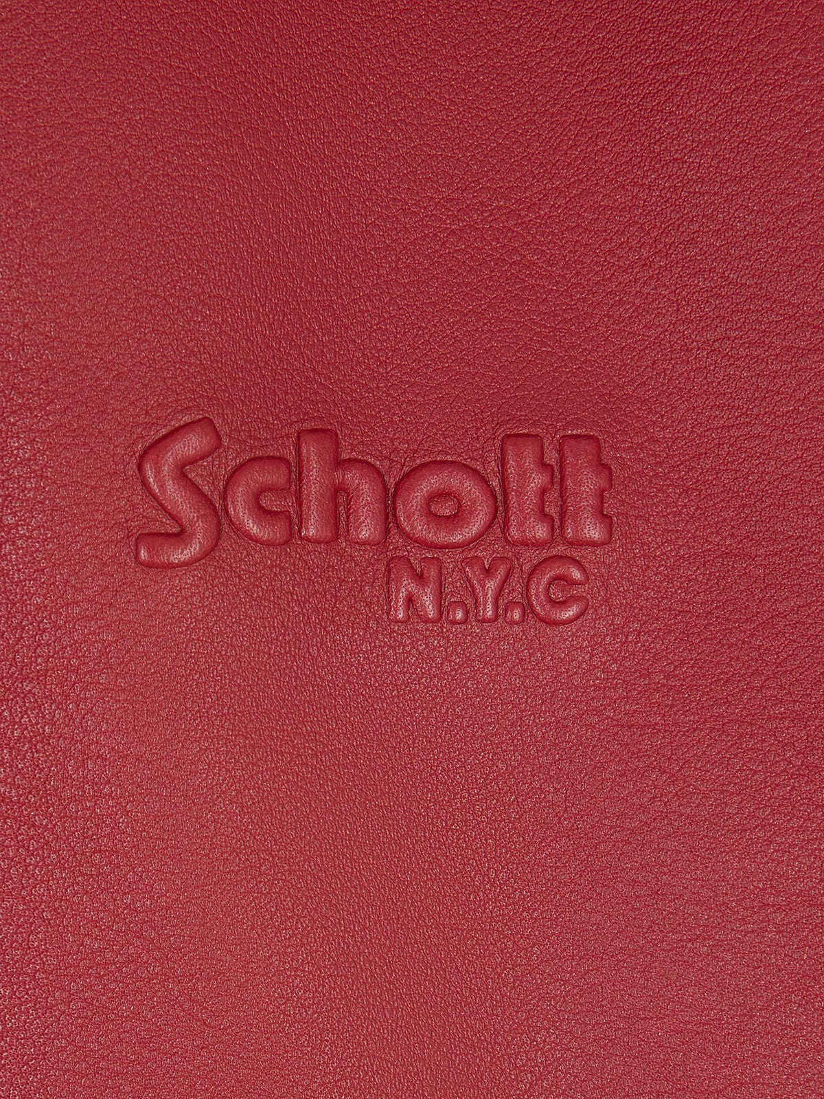 Walk In Paris X Schott Nyc ® - La Flight Jacket Rouge