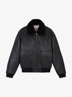 Walk In Paris X Schott Nyc ® - La Flight Jacket Noire