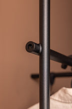 Details of the metal design of the TAMINA wardrobe in modern design.