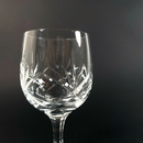 Ensemble De 3 Verres Vintage En Cristal Taillé De Bohème, 1980S - Pièce Vintage