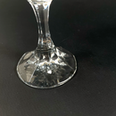 Ensemble De 3 Verres Vintage En Cristal Taillé De Bohème, 1980S - Pièce Vintage