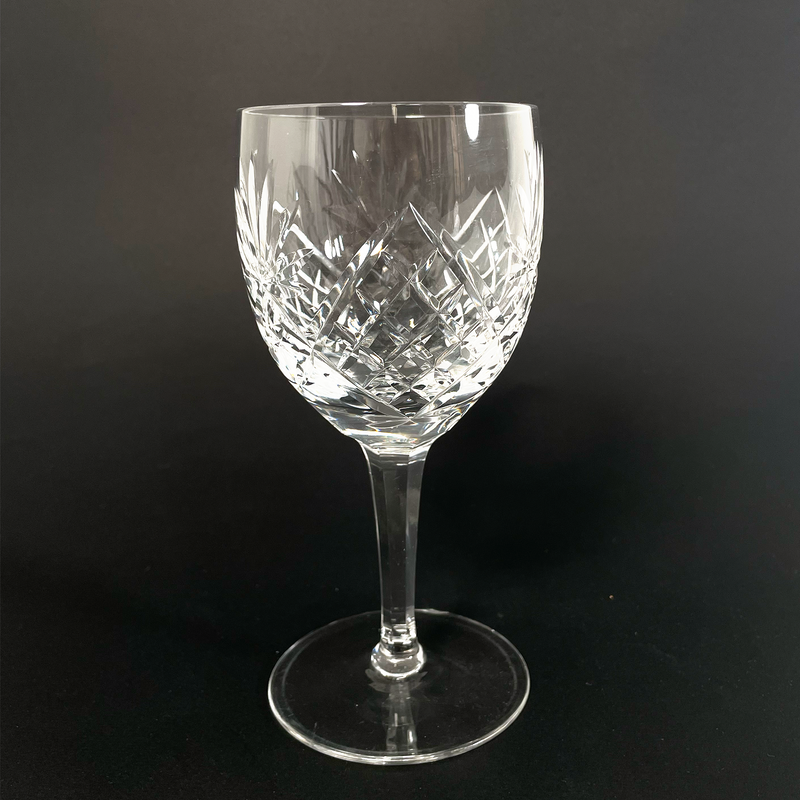 Ensemble De Divers Verres En Cristal De Bohême Taillés À La Main, 1980S - Pièce Vintage