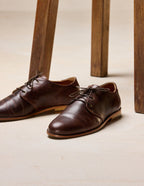 Derbies Alphonse - Pull-Up Marron