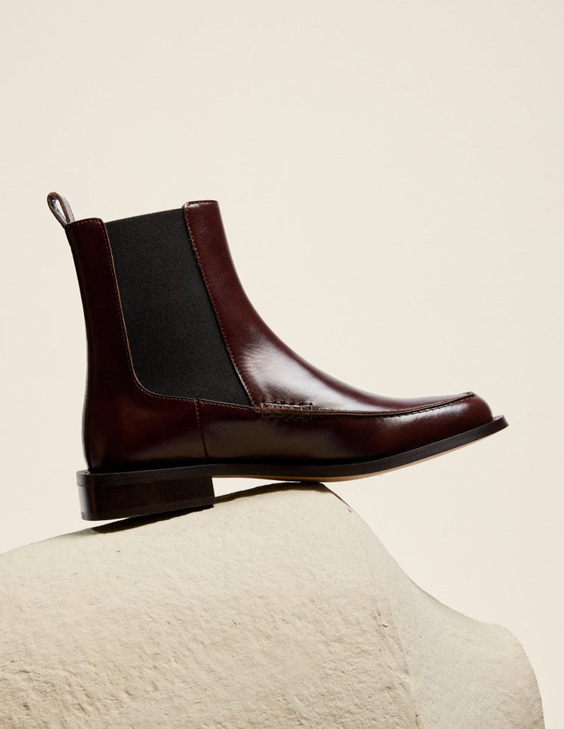 Bottines Iroz - Cuir Marron