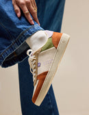 Baskets Basses Marie - Brique Écru Beige