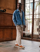 Baskets Basses Matthieu - Kaki Beige Brique