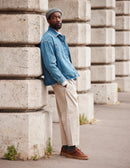 Baskets Basses Nino - Suède Huilé Marron