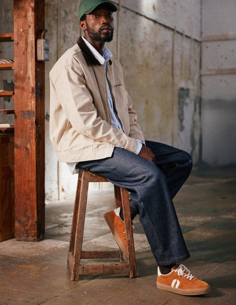 Baskets Basses Pablo - Marron Écru