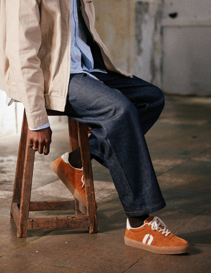 Baskets Basses Pablo - Marron Écru