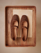 Ballerines Serra - Suède Léopard