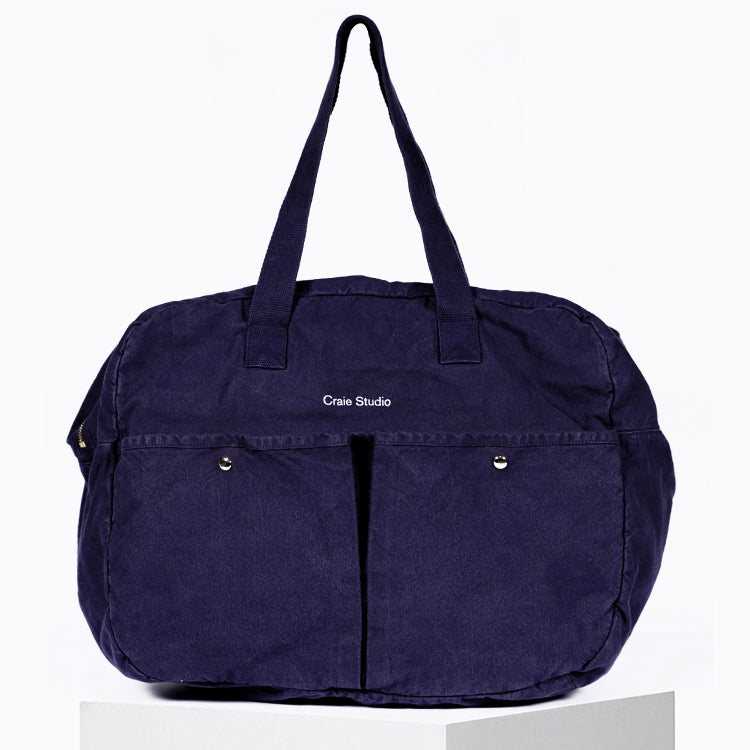 Sac De Voyage Coton Encre