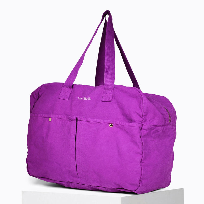 Sac De Voyage Coton Violet