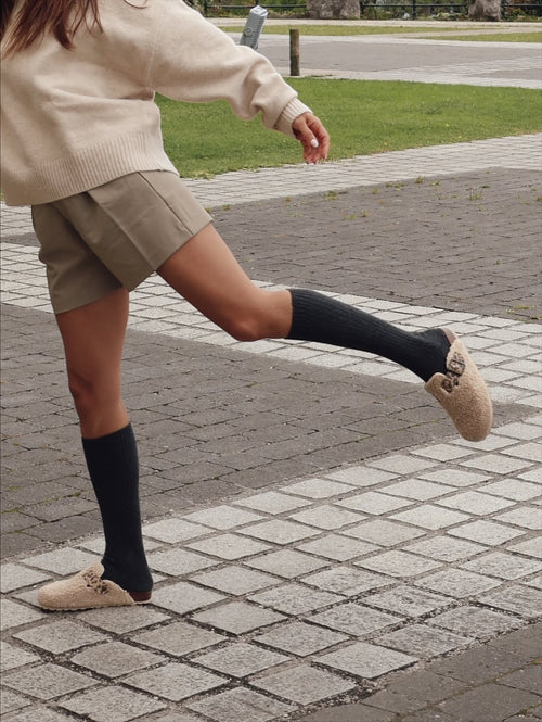 Zuecos Beige - Mujer