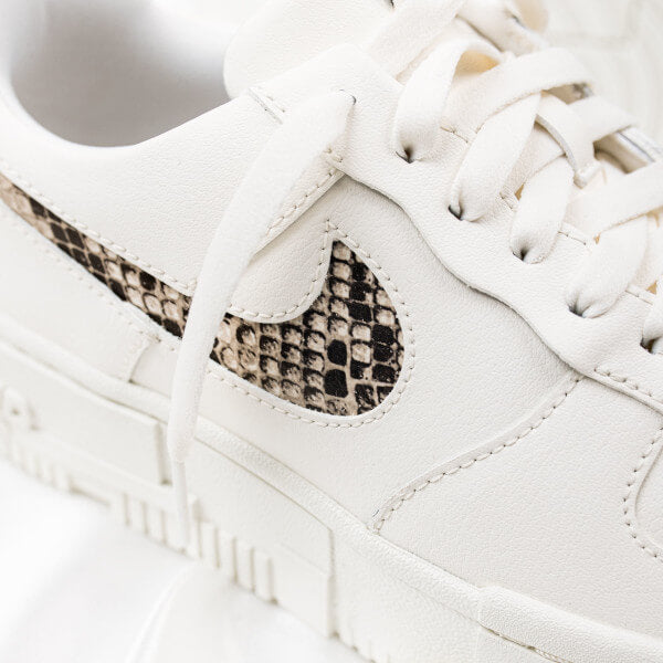 Nike - Air Force 1 Low Pixel Snakeskin Sneakers - Brown