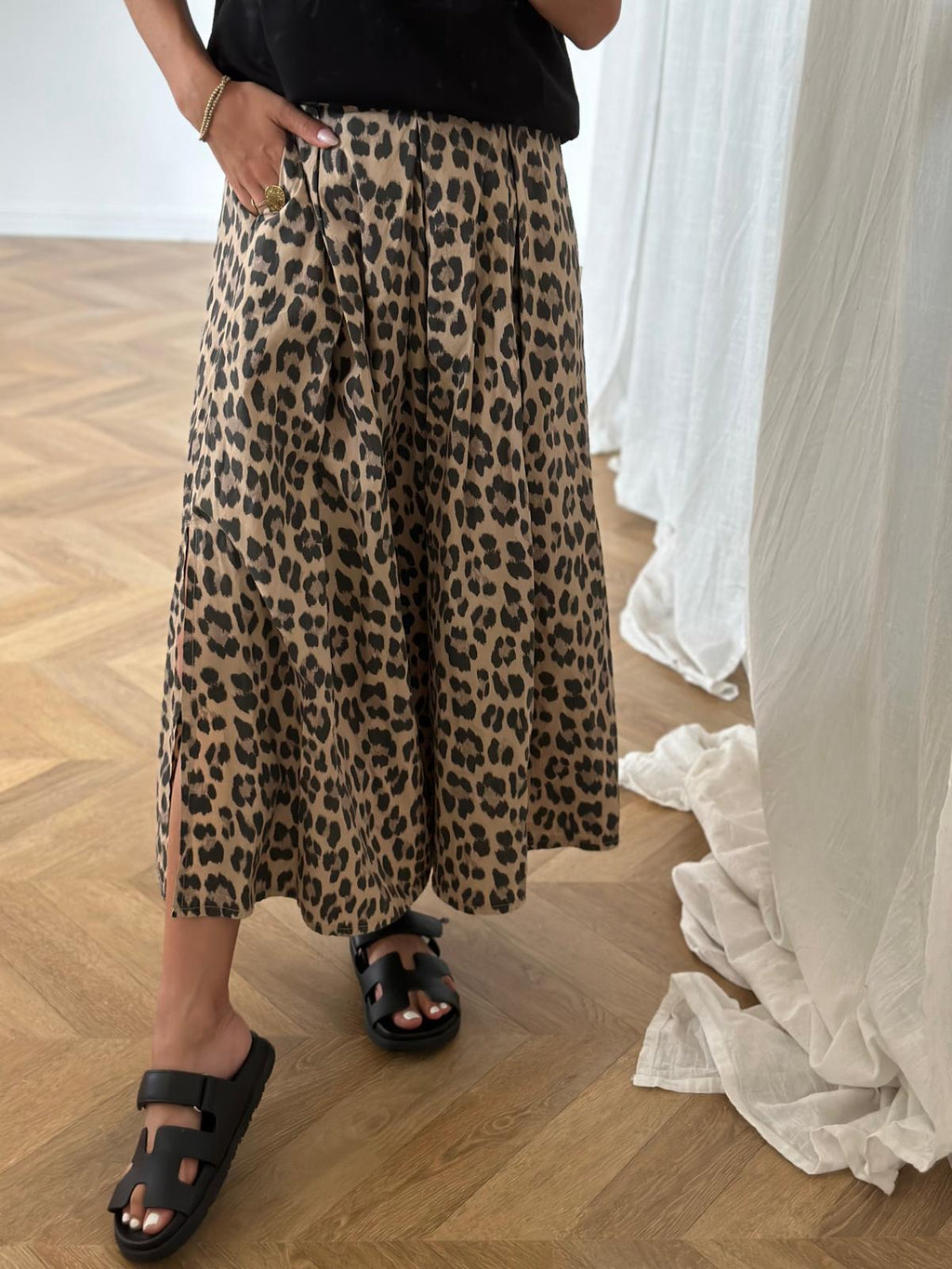 Jupe Janna Leopard