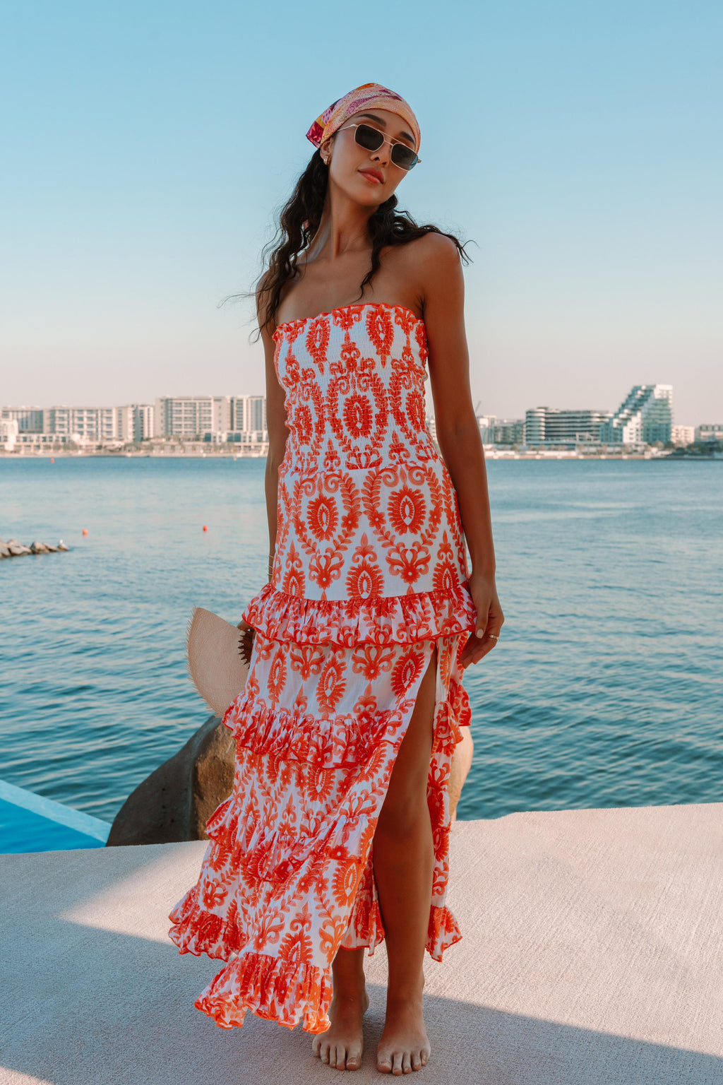 Lula Dress - Coral