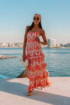 Lula Dress - Coral