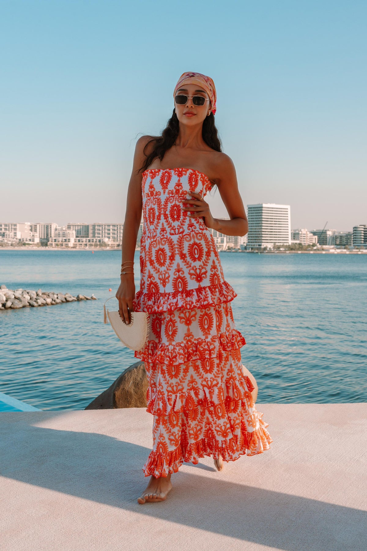 Lula Dress - Coral