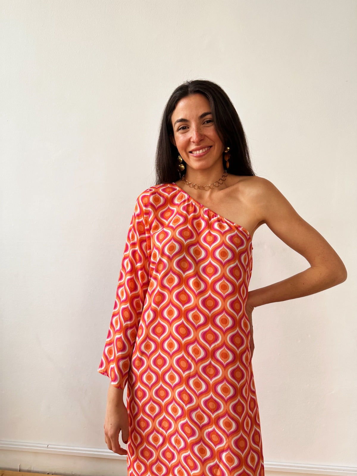 Tina Dress Orange