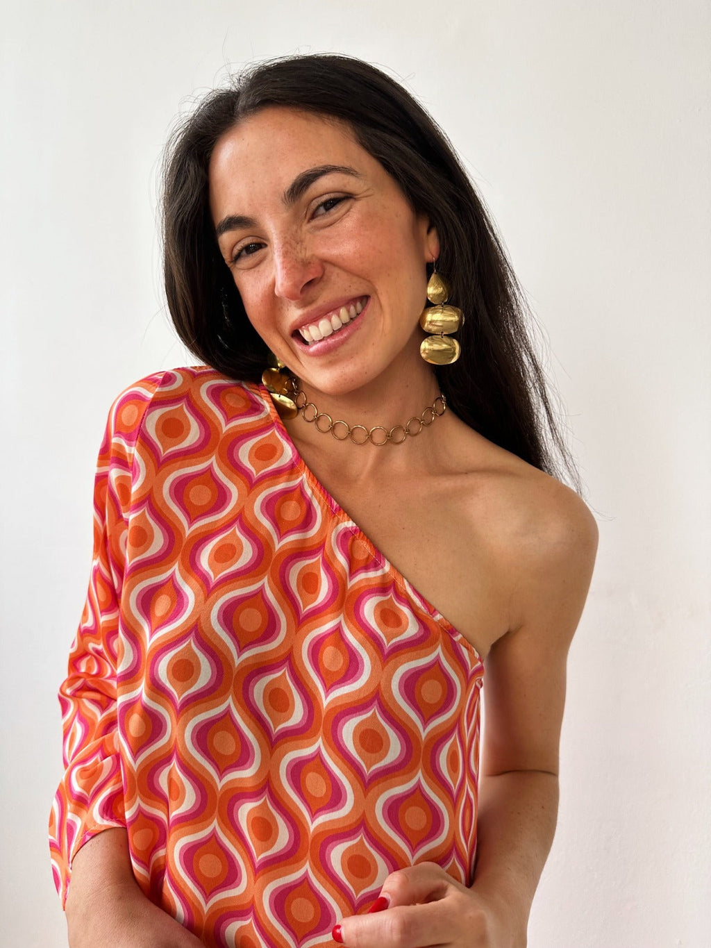Tina Dress Orange