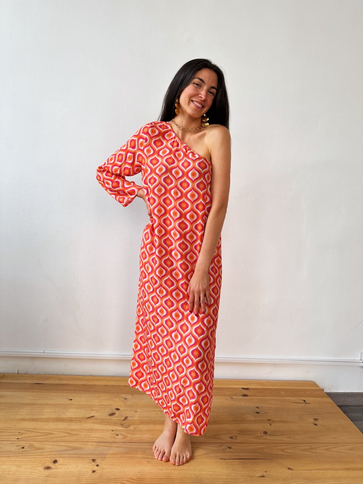 Tina Dress Orange