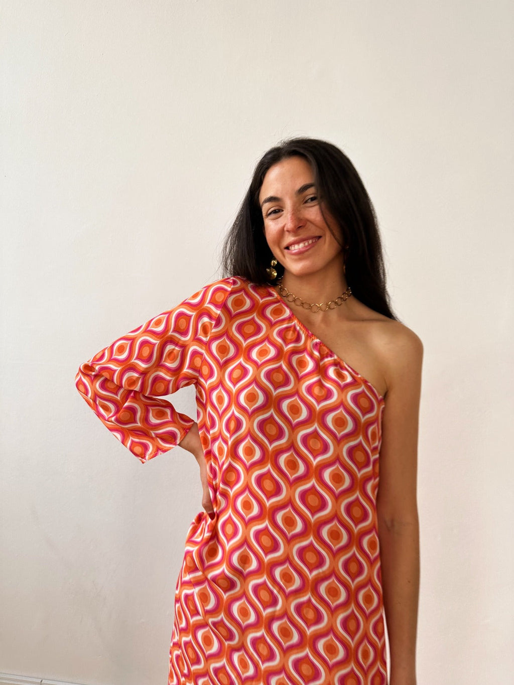 Tina Dress Orange