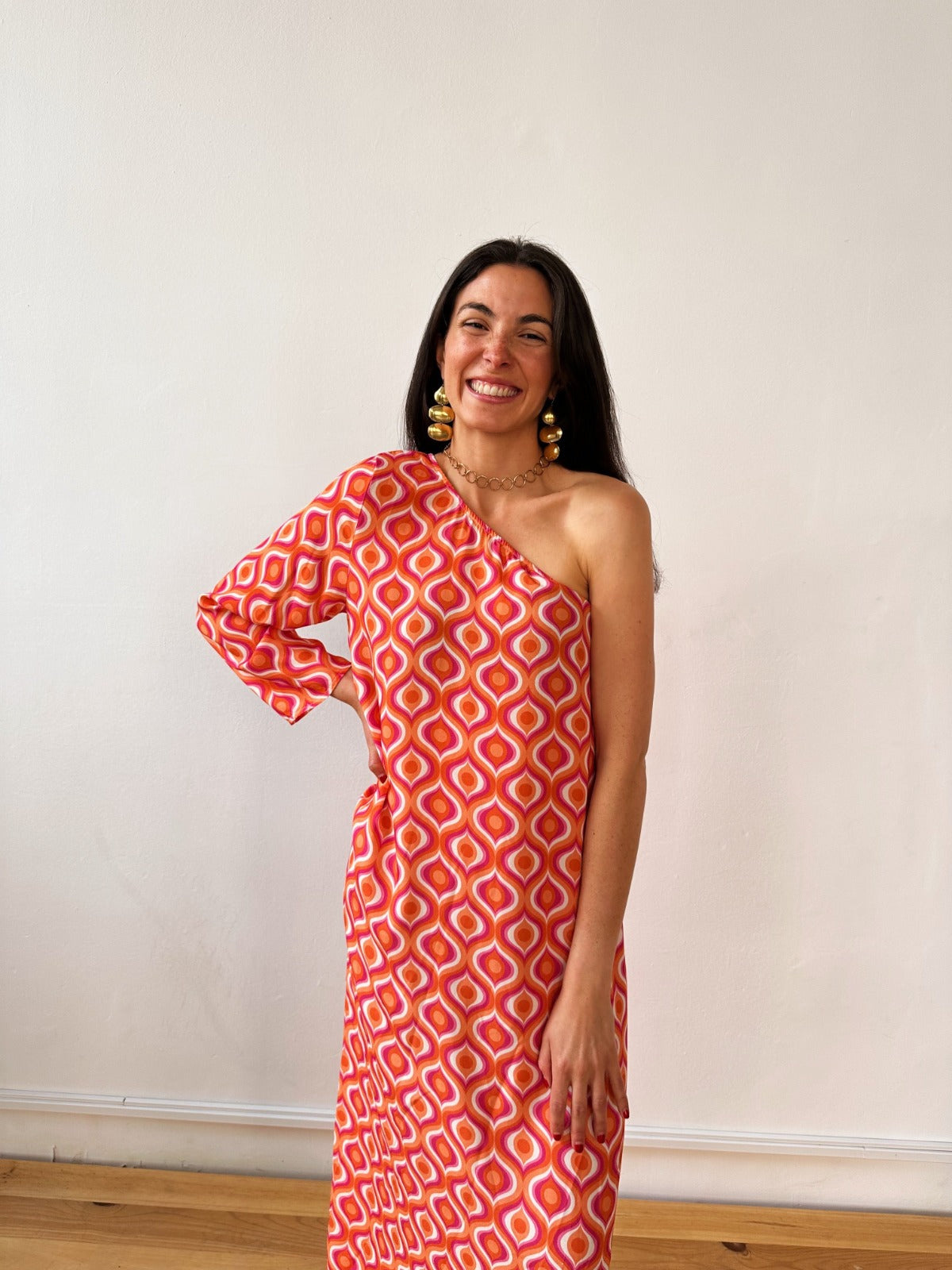 Tina Dress Orange