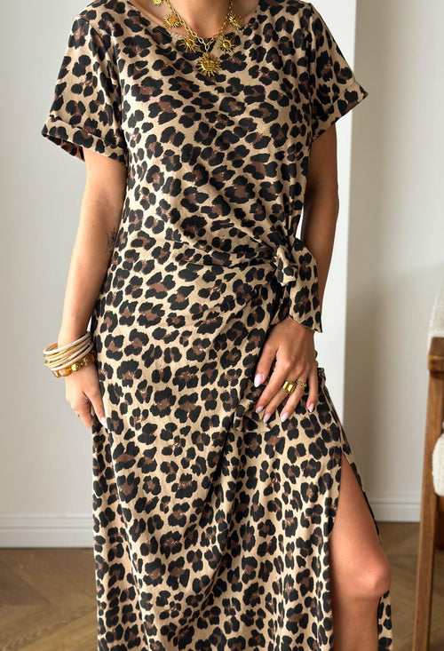 Robe Camille Léopard
