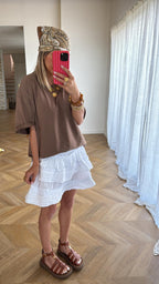Carina Skirt White