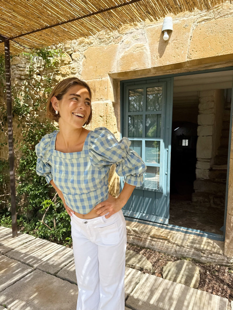 Chemisier Bleu Cléa