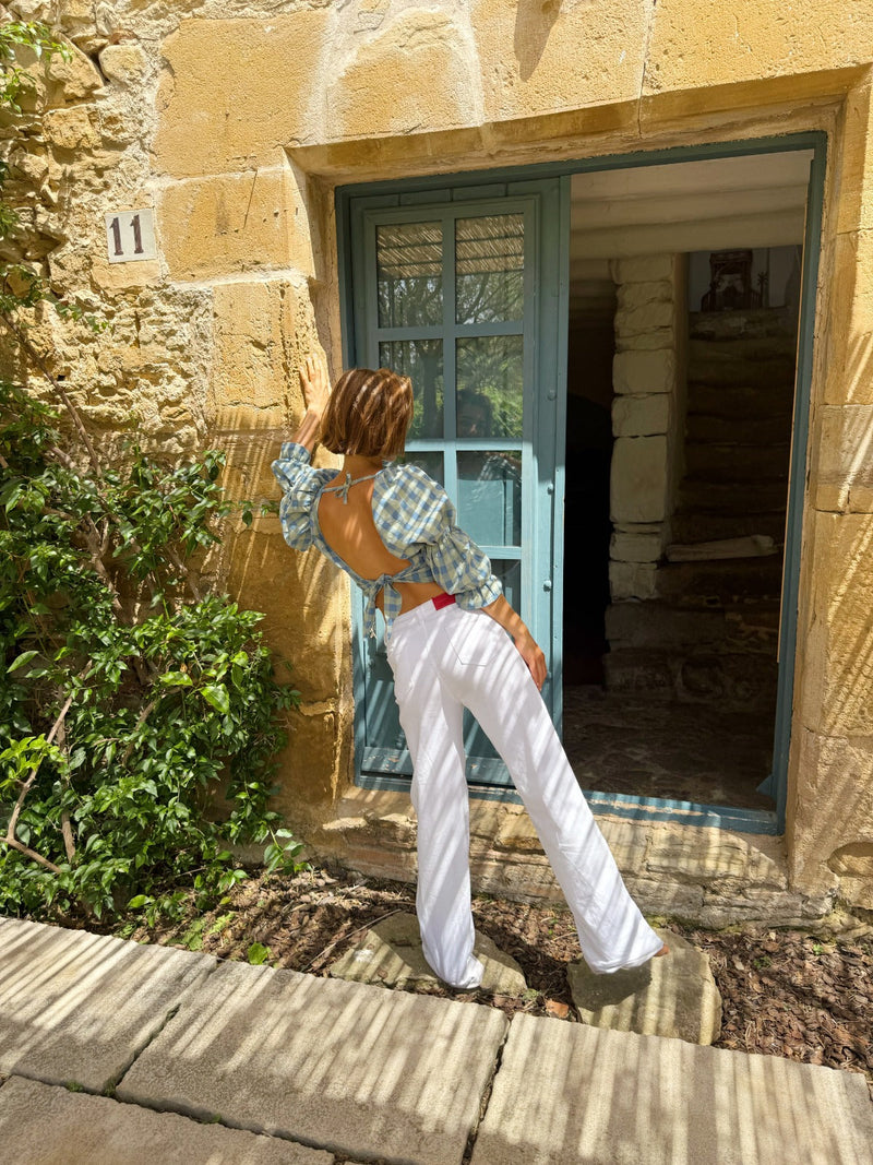 Chemisier Bleu Cléa