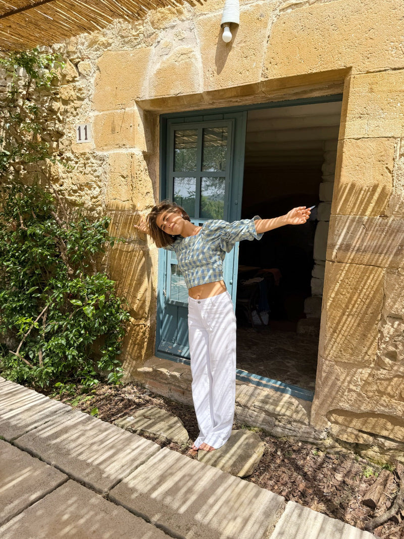 Chemisier Bleu Cléa