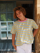 T-Shirt Nunu Bleu y Jaune