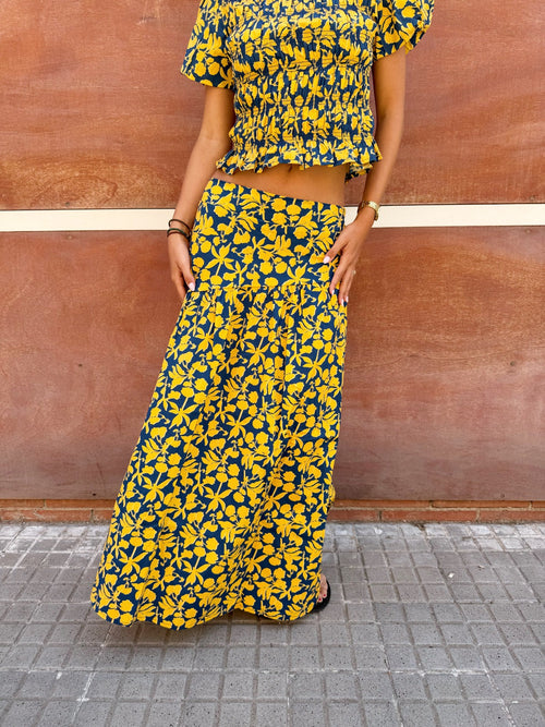 Falda Beth Marine Amarilla